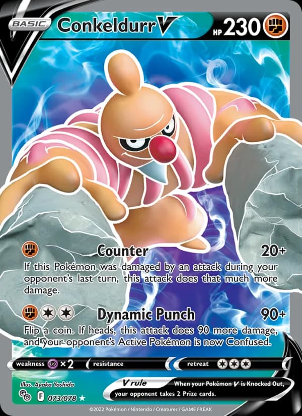 Conkeldurr V – Pokémon GO 073