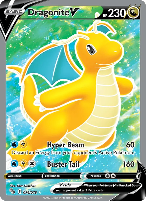 Dragonite V – Pokémon GO 076