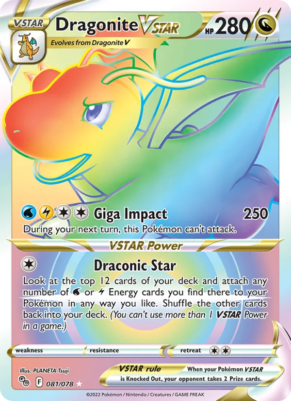 Dragonite VSTAR – Pokémon GO 081