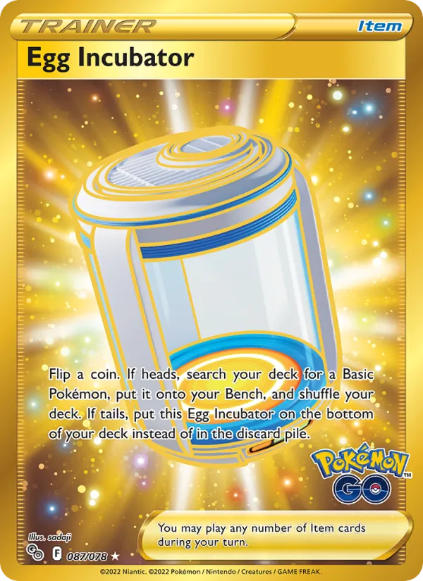 Egg Incubator – Pokémon GO 087