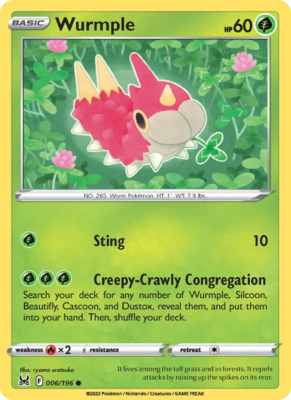 Wurmple – Lost Origin 006