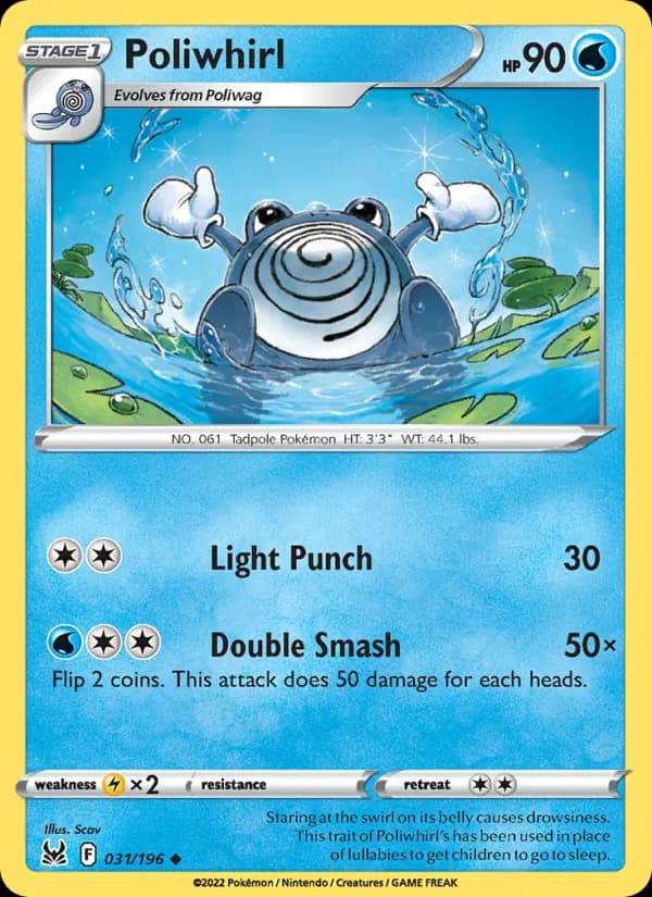 Poliwhirl – Lost Origin 031