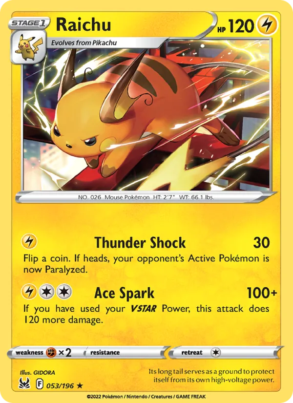 Raichu – Lost Origin 053