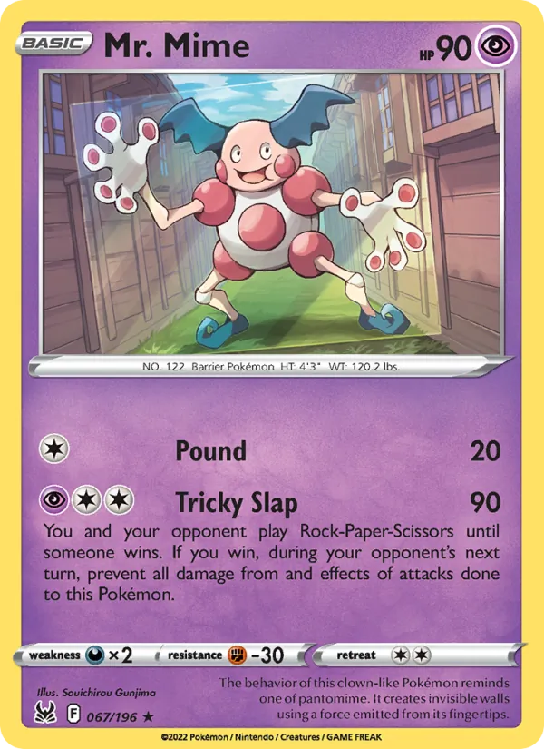 Mr. Mime – Lost Origin 067