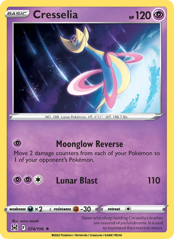 Cresselia – Lost Origin 074