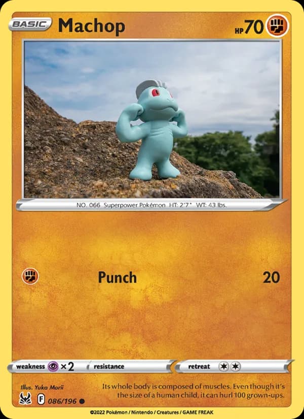 Machop – Lost Origin 086