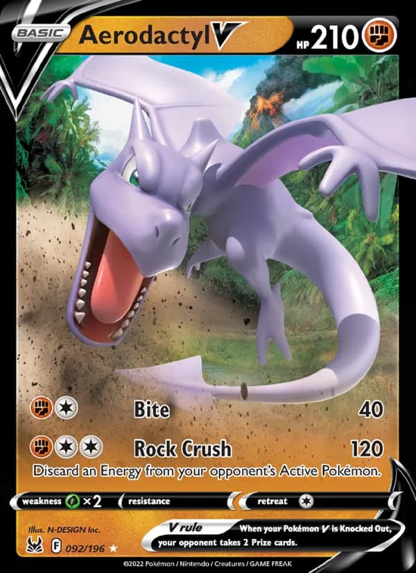 Aerodactyl V – Lost Origin 092