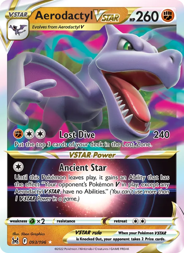 Aerodactyl VSTAR – Lost Origin 093