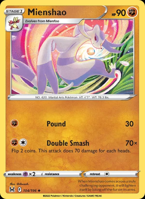 Mienshao – Lost Origin 104