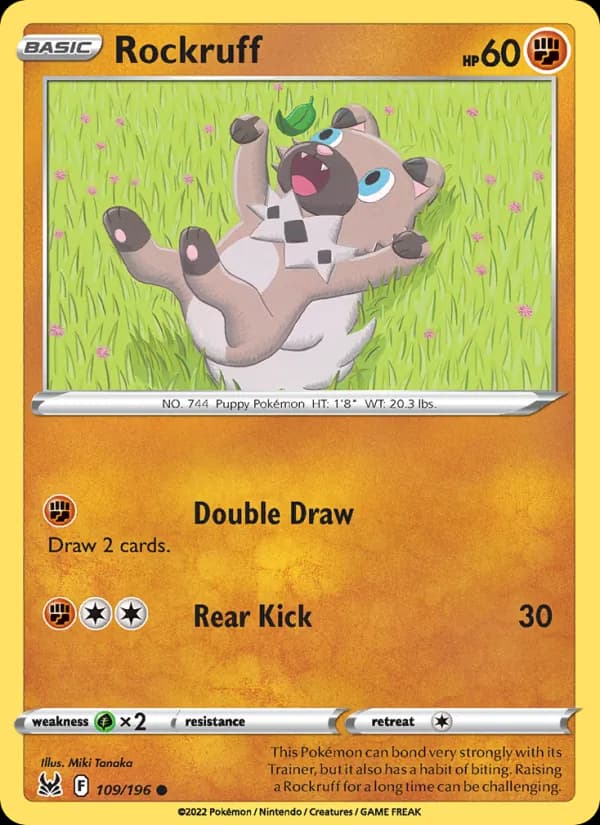 Rockruff – Lost Origin 109