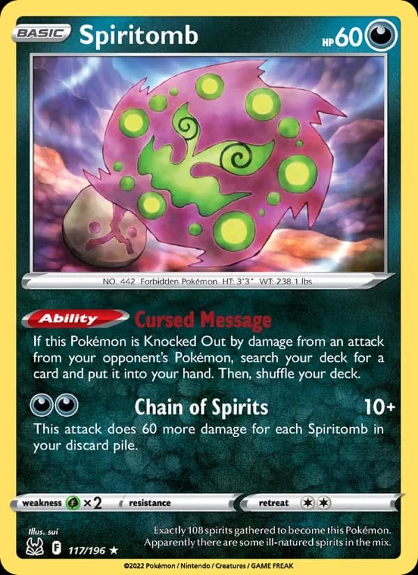 Spiritomb – Lost Origin 117
