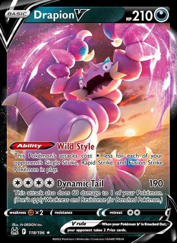 Drapion V – Lost Origin 118