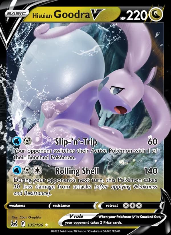 Hisuian Goodra V – Lost Origin 135