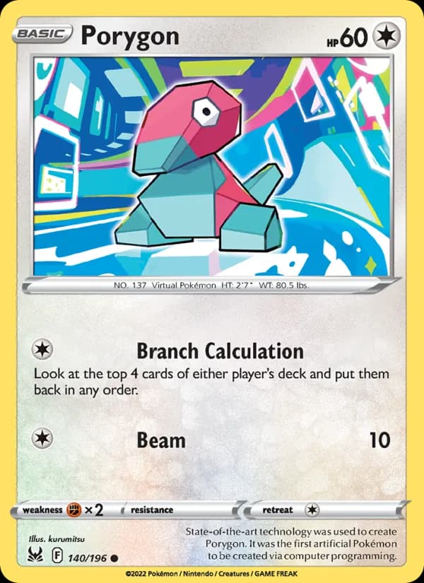 Porygon – Lost Origin 140