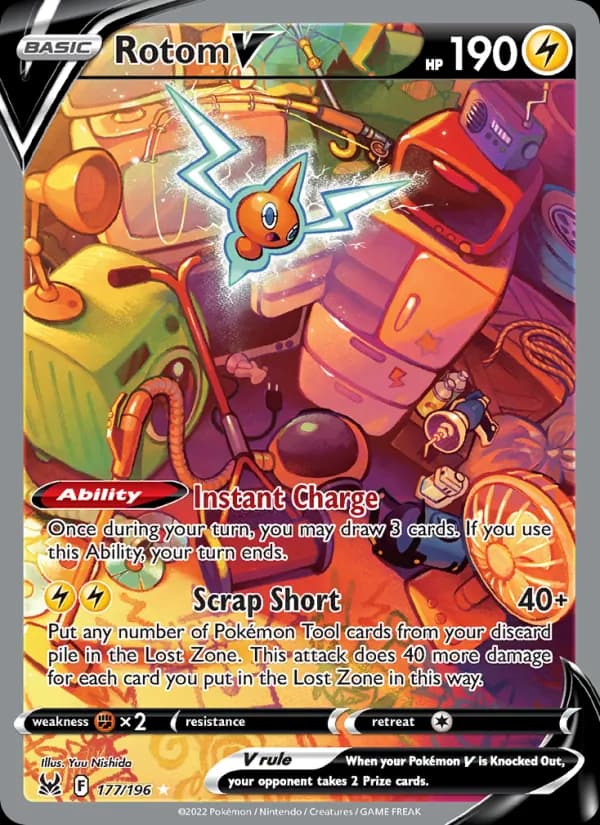Rotom V – Lost Origin 177