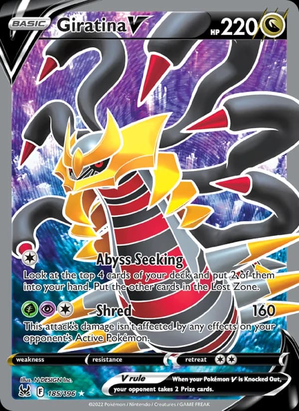 Giratina V – Lost Origin 185