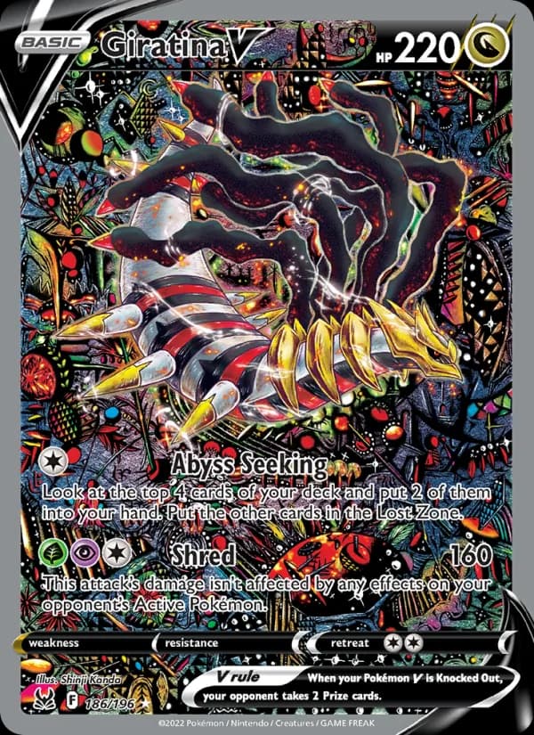Giratina V – Lost Origin 186