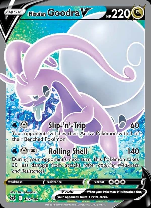 Hisuian Goodra V – Lost Origin 187