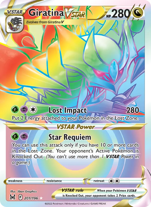 Giratina VSTAR – Lost Origin 201