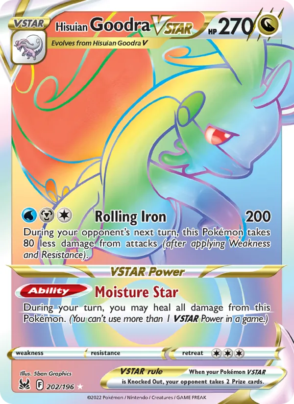 Hisuian Goodra VSTAR – Lost Origin 202