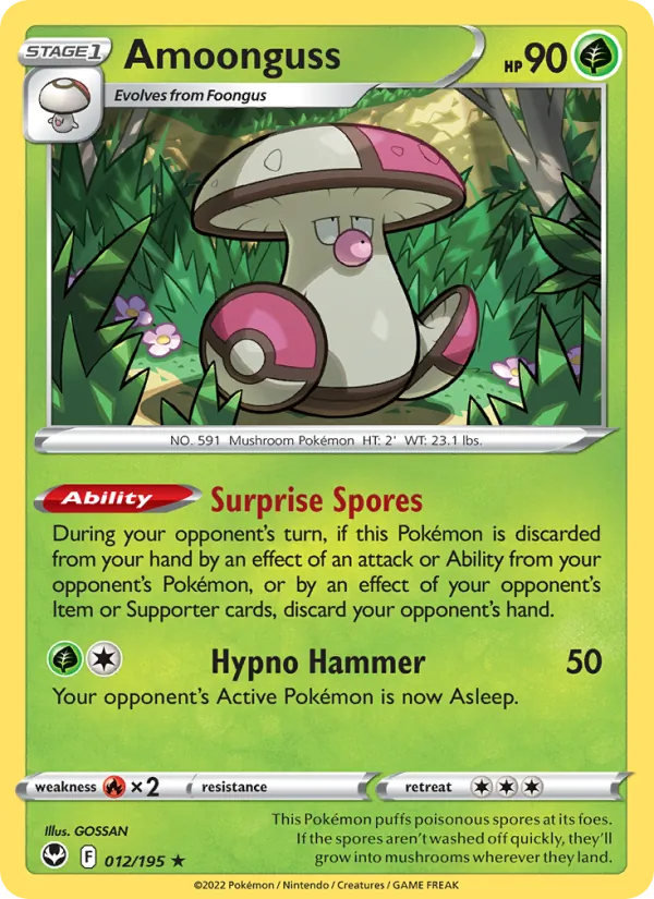 Amoonguss – Silver Tempest 012