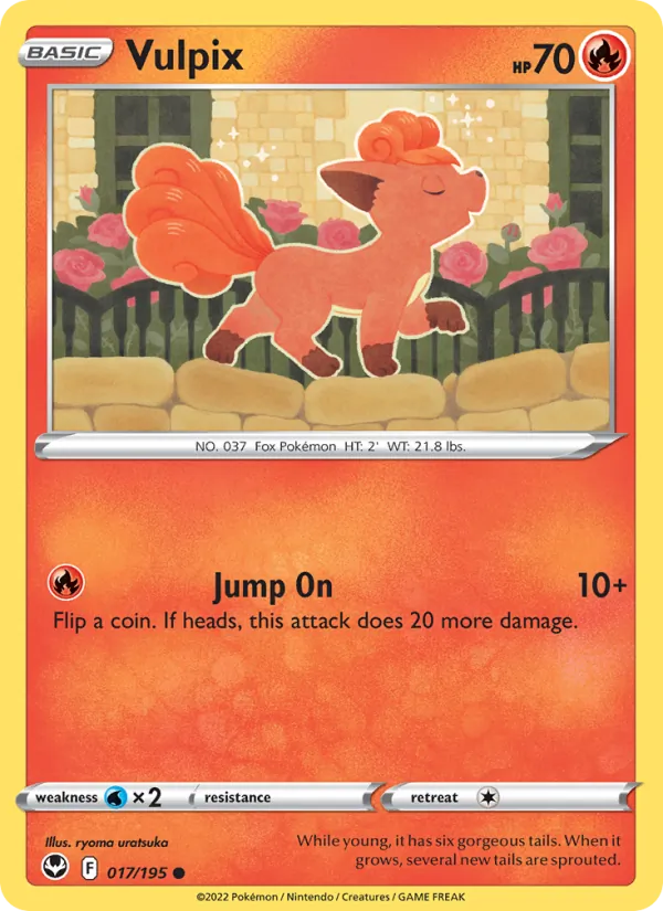 Vulpix – Silver Tempest 017