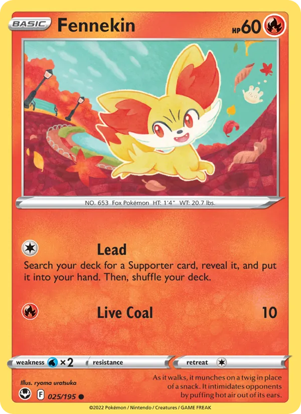 Fennekin – Silver Tempest 025