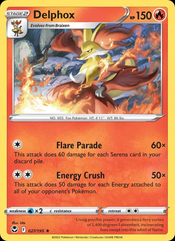 Delphox – Silver Tempest 027