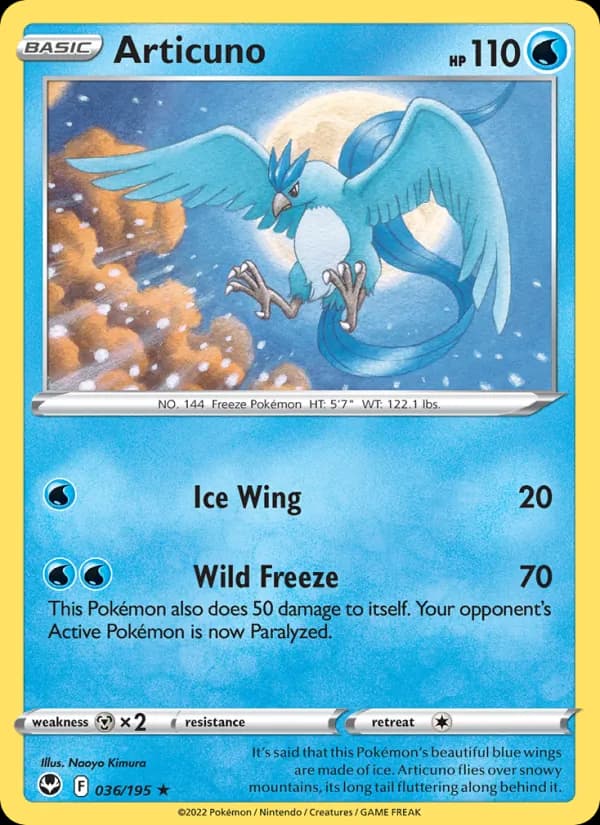 Articuno – Silver Tempest 036