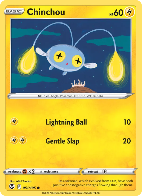 Chinchou – Silver Tempest 051
