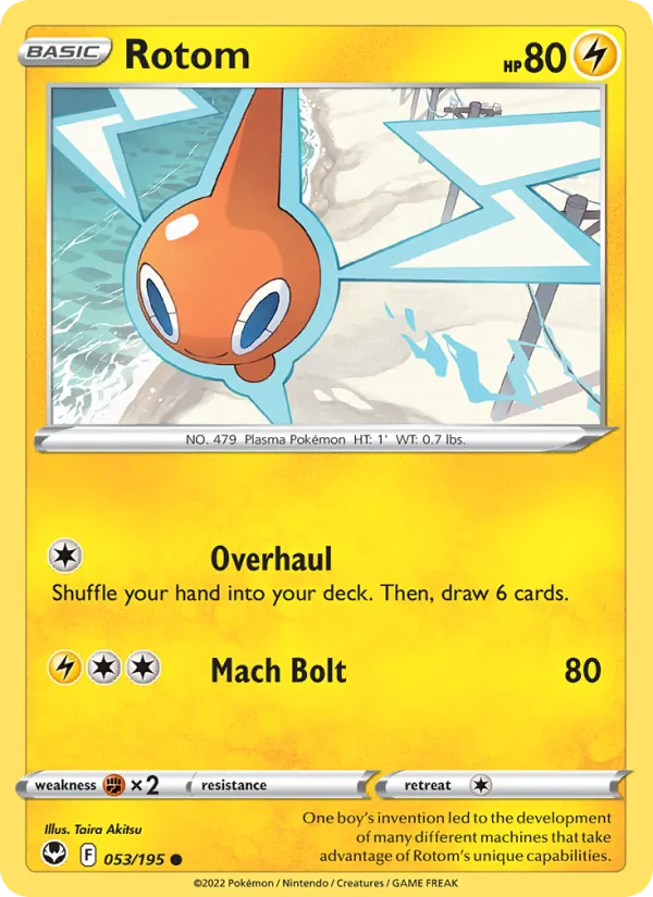 Rotom – Silver Tempest 053