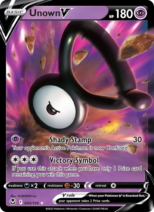 Unown V – Silver Tempest 065