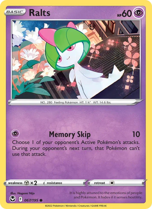Ralts – Silver Tempest 067