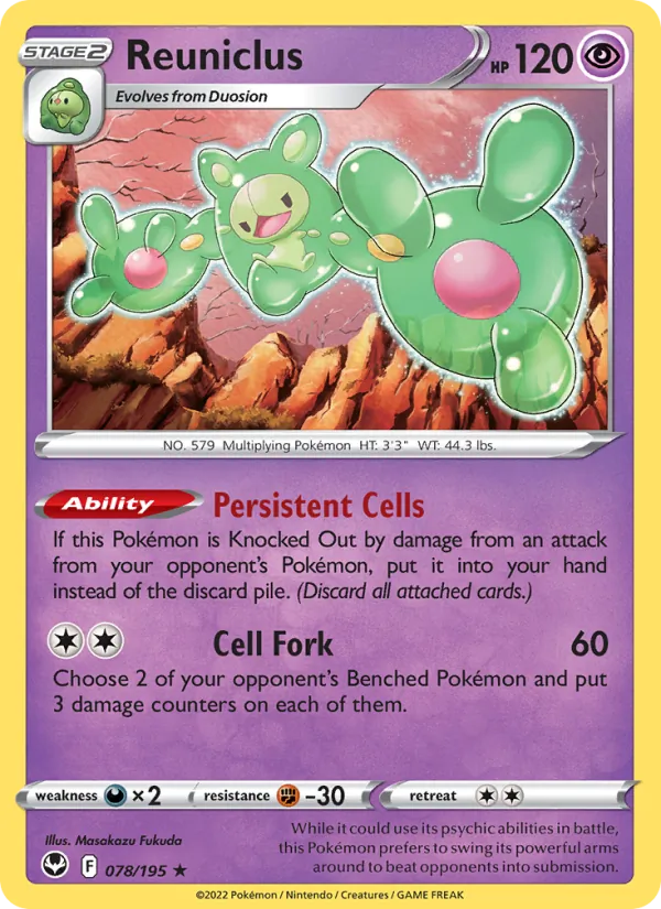 Reuniclus – Silver Tempest 078