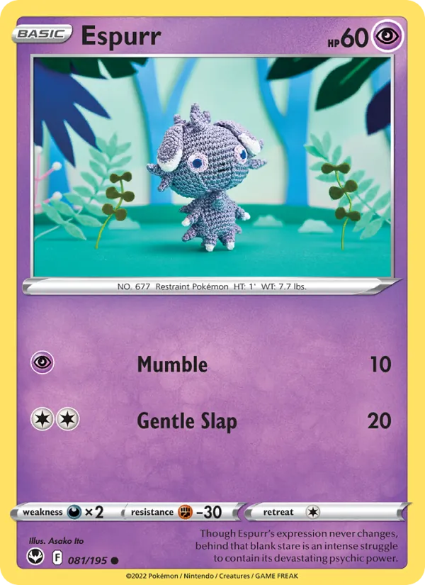 Espurr – Silver Tempest 081