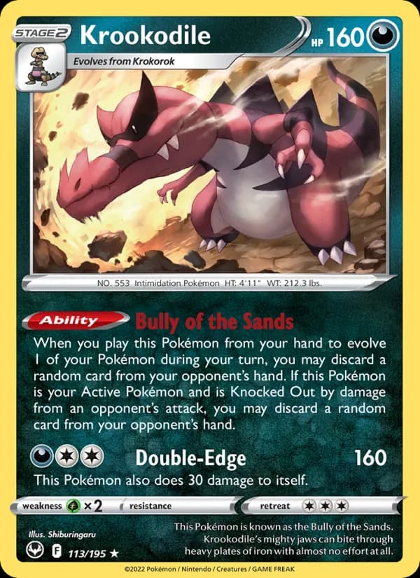Krookodile – Silver Tempest 113