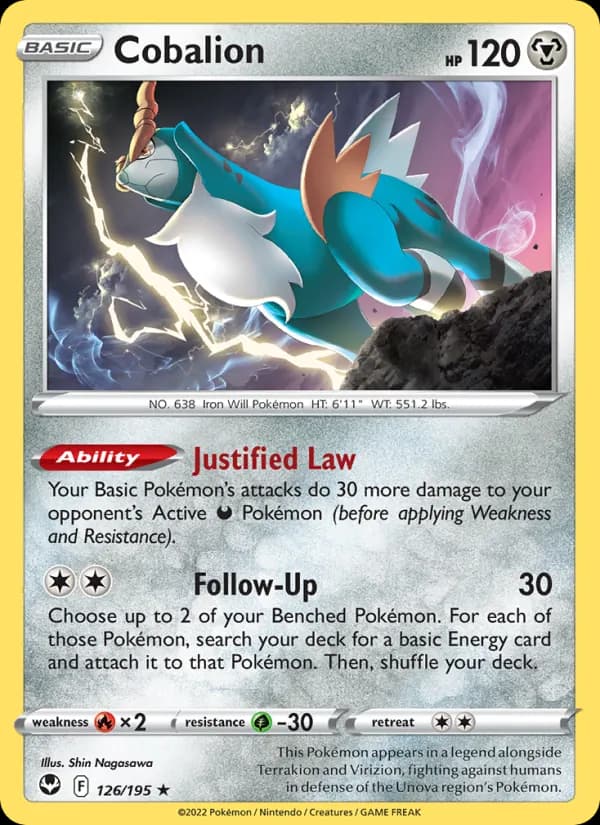 Cobalion – Silver Tempest 126