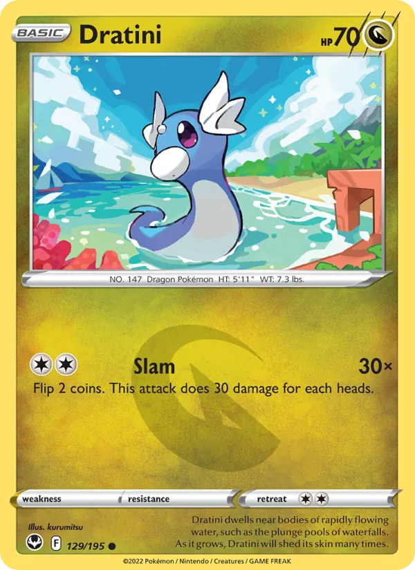 Dratini – Silver Tempest 129
