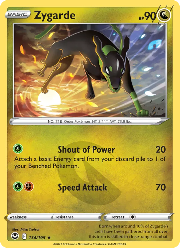 Zygarde – Silver Tempest 134