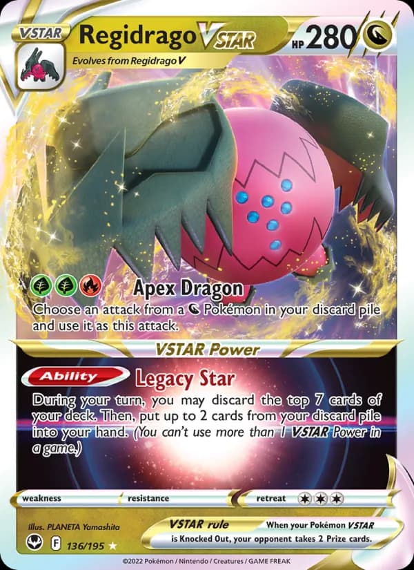 Regidrago VSTAR – Silver Tempest 136
