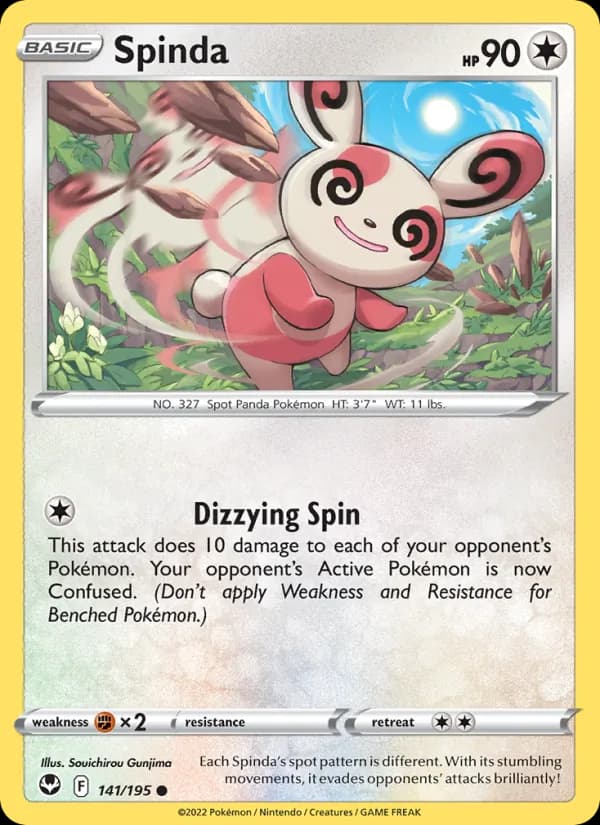 Spinda – Silver Tempest 141