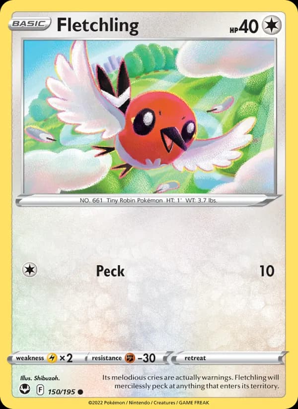 Fletchling – Silver Tempest 150