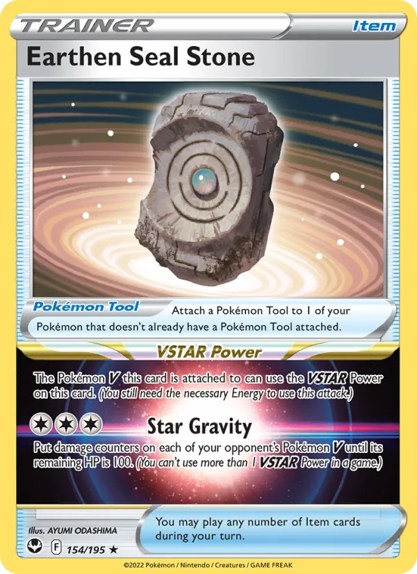 Earthen Seal Stone – Silver Tempest 154