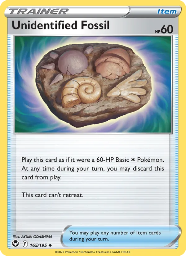 Unidentified Fossil – Silver Tempest 165