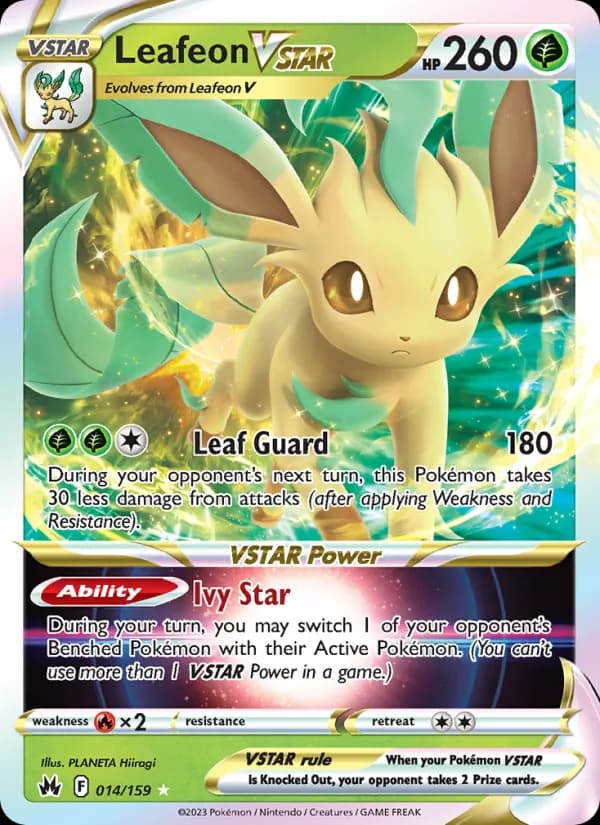 Leafeon VSTAR – Crown Zenith 014