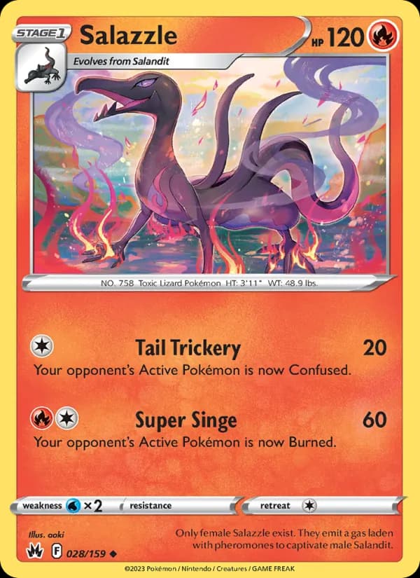 Salazzle – Crown Zenith 028