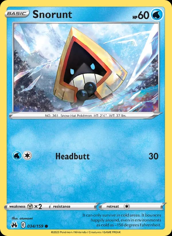 Snorunt – Crown Zenith 034