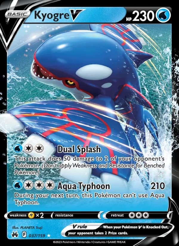 Kyogre V – Crown Zenith 037