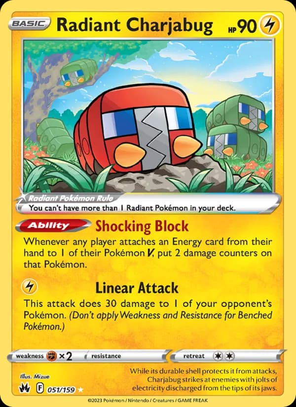 Radiant Charjabug – Crown Zenith 051