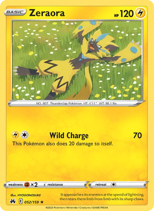 Zeraora – Crown Zenith 052